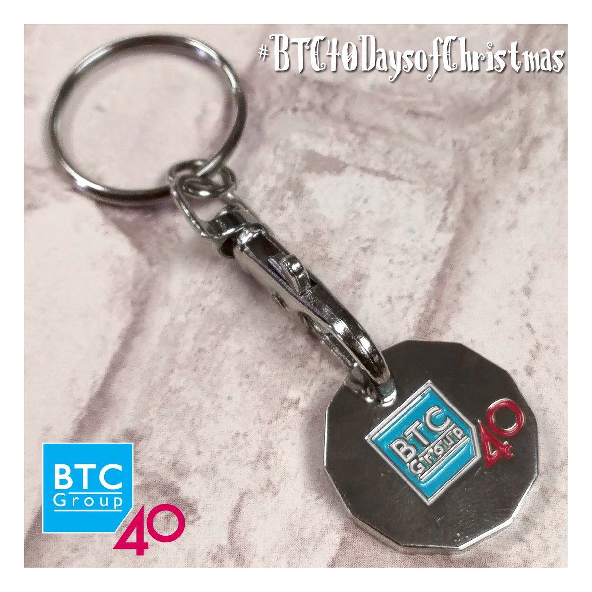 uk_geiger's tweet photo. Today's #BTC40DaysofChristmas is a #ThrowbackThursday to when the UK released new pound coin, even before release date @BTCGroup had these #TrolleyCoinKeyrings on order #BeATrendSetter https://t.co/P5b9pl0QKS