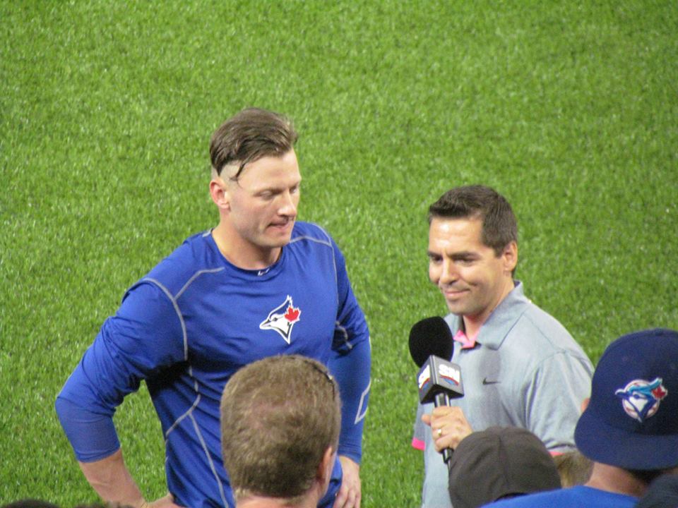 biggles14's tweet photo. Happy Thursday ! #98Days #bluejays #firstST game  #ST2018 https://t.co/qI7EsbmDci