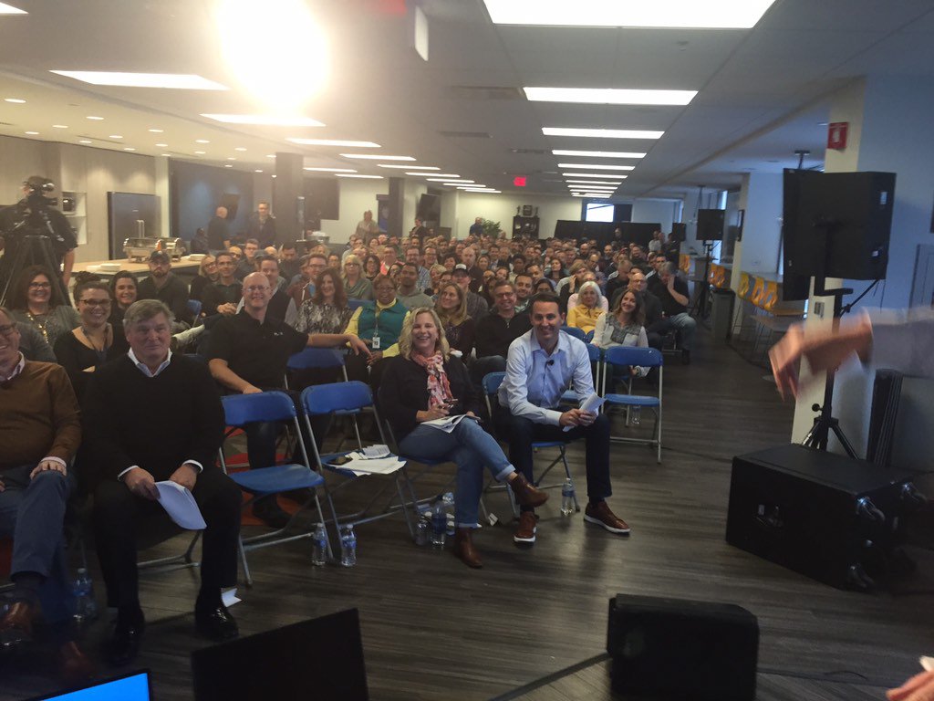 Great to spend time with <a href="/PlexSystems/">Plex, by Rockwell Automation</a> enthusiastic employees. Next up customer execs. #manufacturingrocks