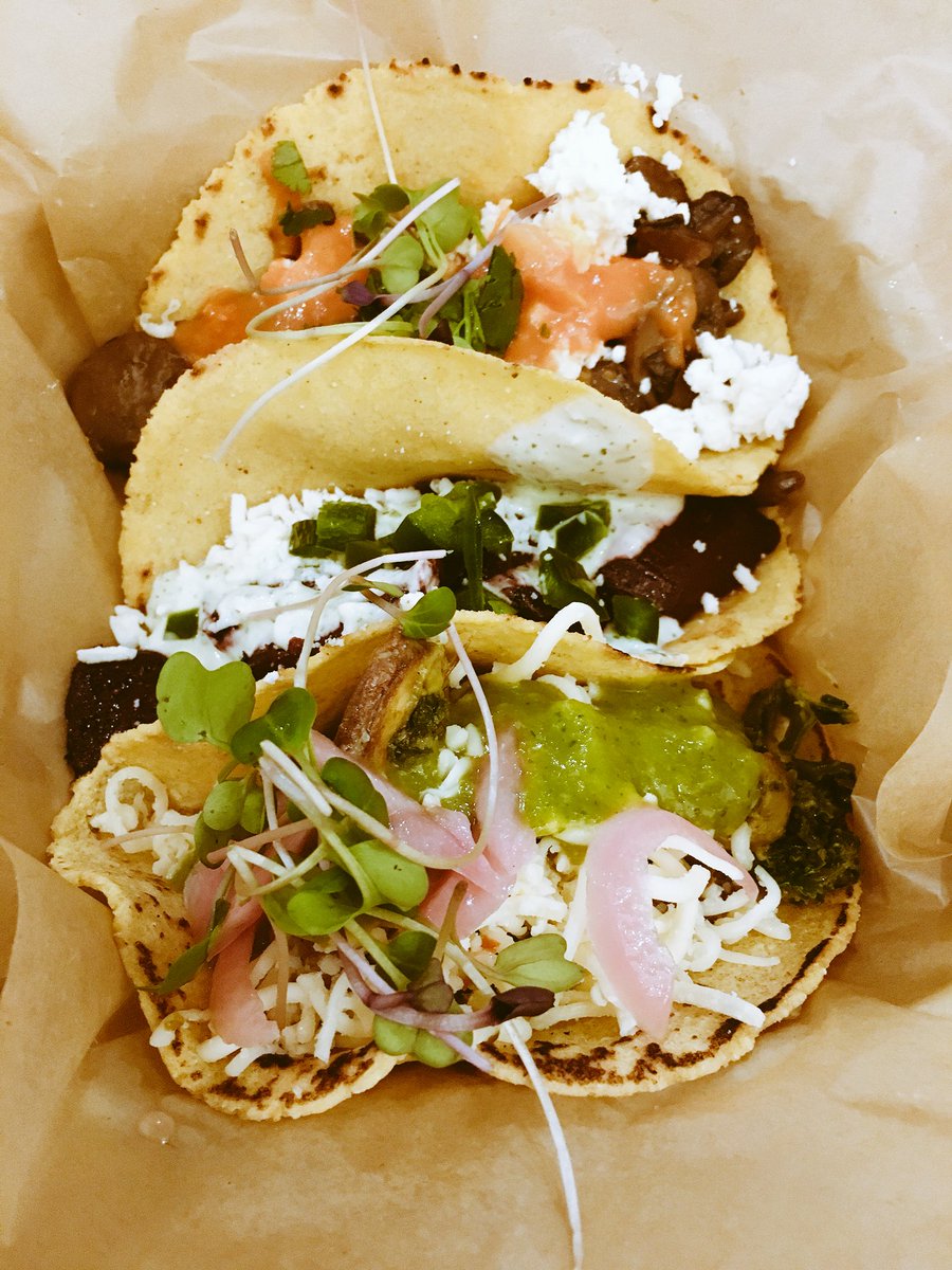 GraceFullPlate's tweet photo. Loved the tacos @ChaiaDC. As @bonappetit says “farm to taco meets Georgetown chichi.” Order the creamy kale and potato 🌮 https://t.co/f2KeNzGMAF