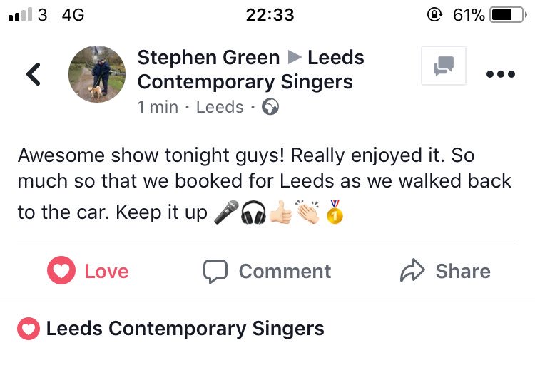 Wow, what a night!?! ✨ Thank you so much to everyone who came, sang along and gave us the best night we could’ve ever asked for! 🙌 We can’t wait for the next one X