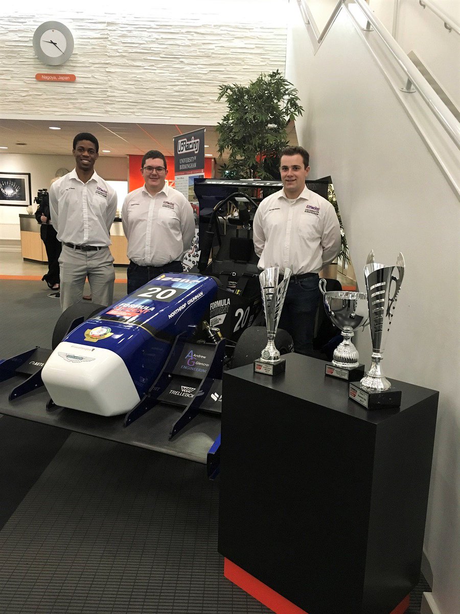 MazakEurope's tweet photo. Pleased to be displaying @UBRacing very successful UBR20 racing car, with parts made on the Mazak machines, at our Open House this week. #EmoEncore #UBRacing #MazakEurope #UKmfg #Engineering https://t.co/P3GqNDsVMV
