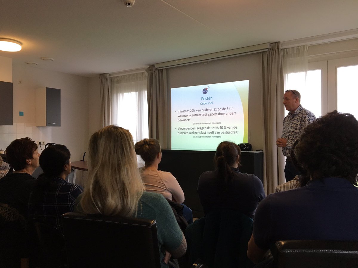 BaasBraun's tweet photo. Prikkel je brein vandaag bij #WZH #Rustoord #Leilinde. Een dag vol workshops #medewerkers en #vrijwilligers #vvt #pesten #BHV #MIC en meer https://t.co/D2msNexUju