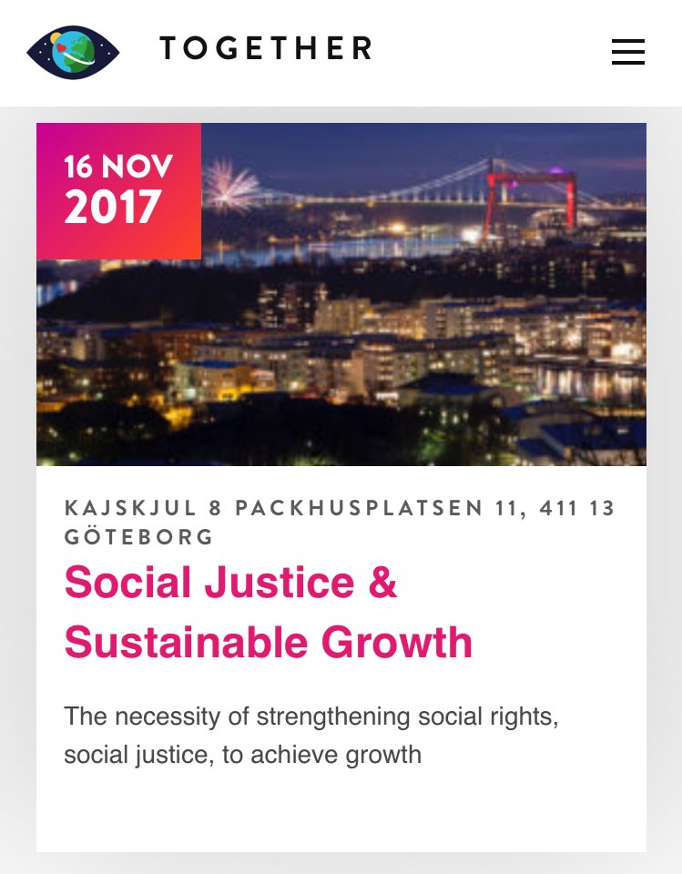 itsmarinegd's tweet image. Well arrived in Göteborg for the #EuropeTogether event organized by @TheProgressives tonight where I'll talk with MEP @brandobenifei on working conditions for young workers, interns, trainees ✌🏼#SocialSummit2017 #StagiairesPrécaires