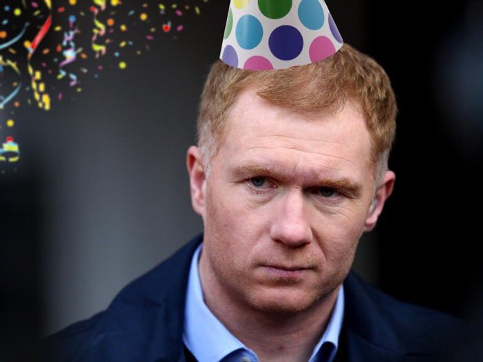 Paul Scholes rejects assumption his birthday is a happy one  