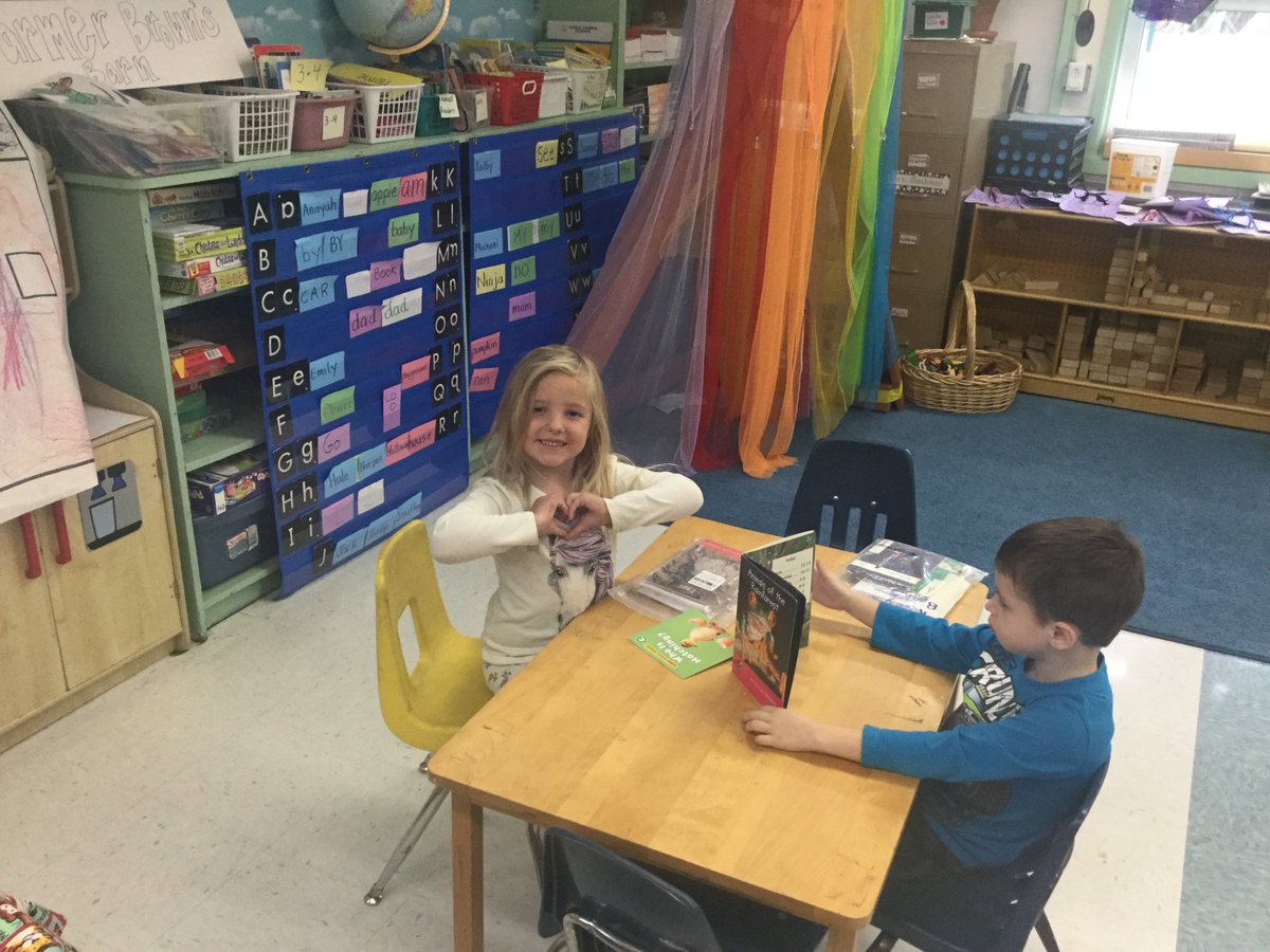 Kindergarten Reading Buddies - love to read together. #FES #FWSU
<a href="/playponyvt/">playponyvt</a>