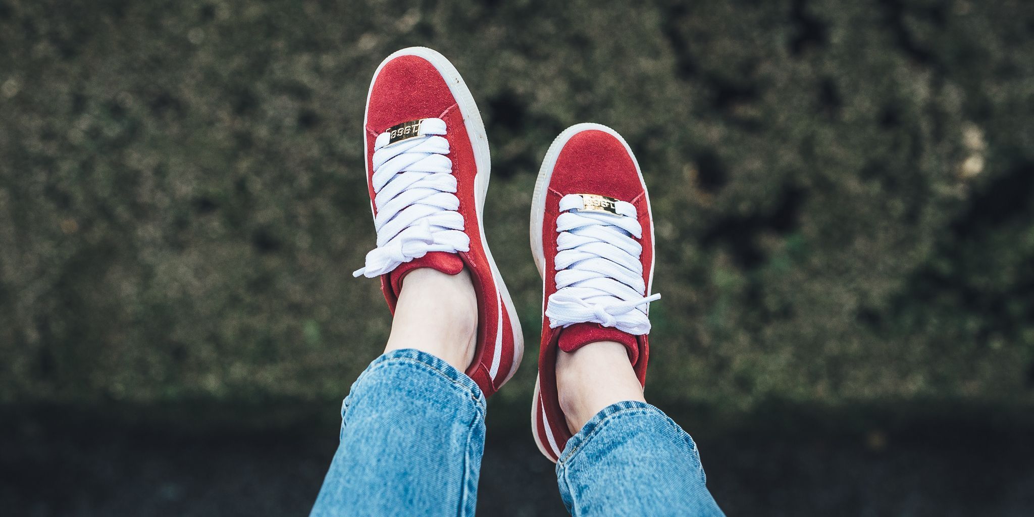 Puma store suede melon