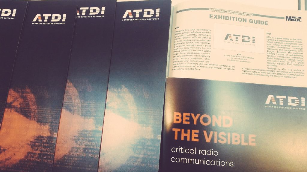 ATDI's tweet photo. Our second day at #incec2017 International Ehibition and Conference on Border Security and International Security in Warsaw. Meet us! https://t.co/hIm7dHrSZ0