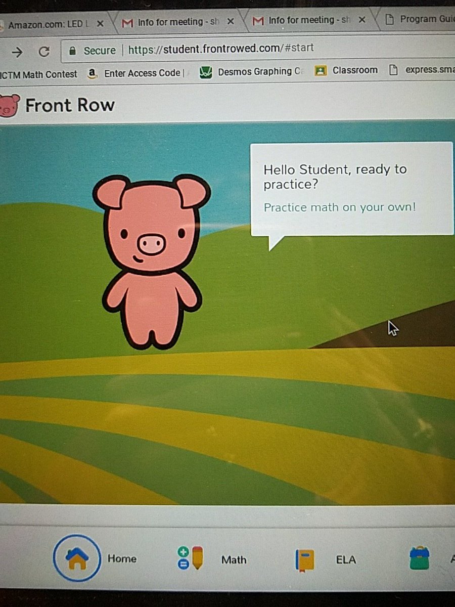 SHeller132's tweet photo. Curious if Front Row can work in the high school classroom. #redbud132learns https://t.co/MvGdWhpAWC
