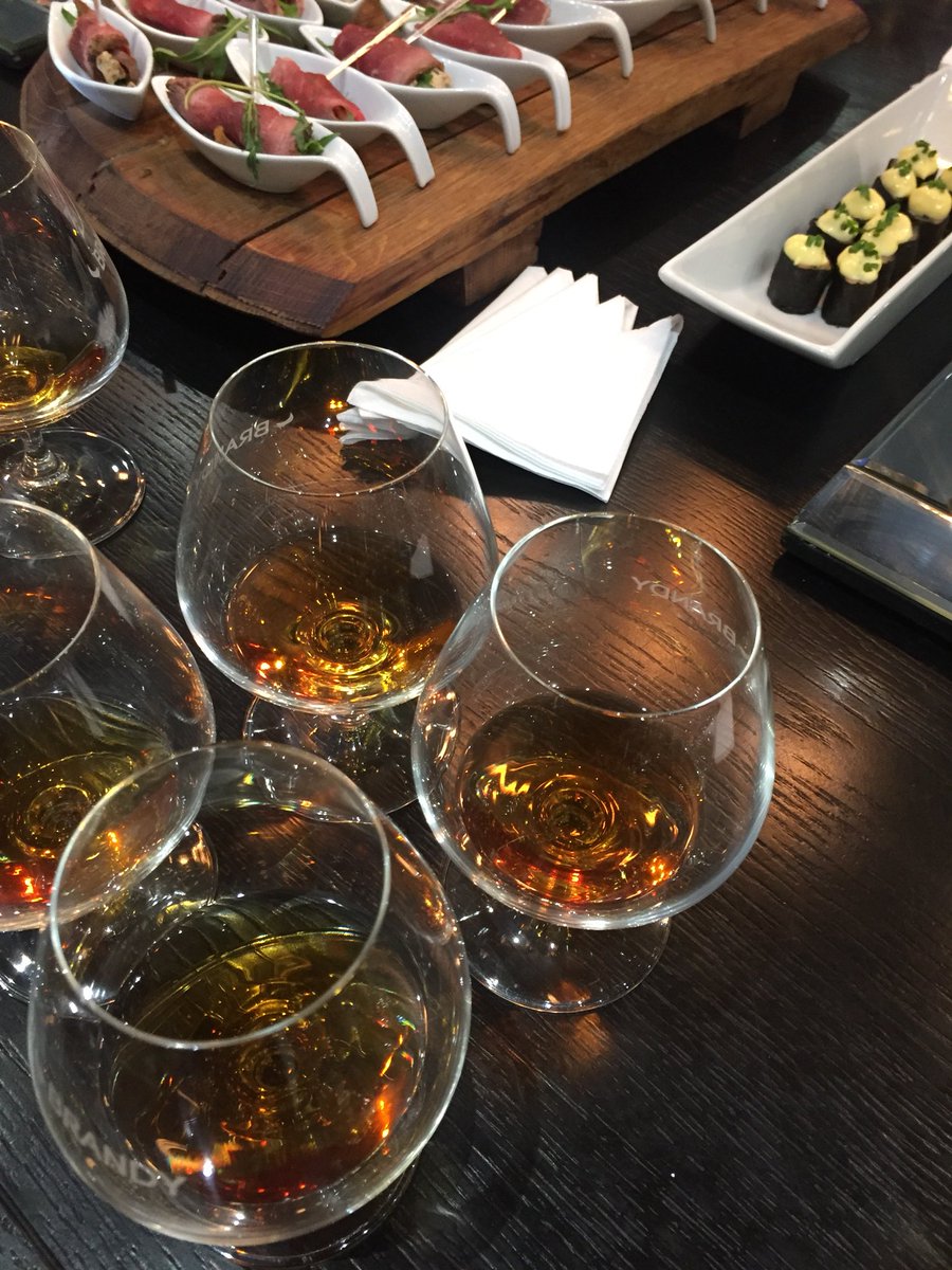 ILoveFoodiesCT's tweet photo. Because brandy. Need I say more? Enjoying a little Christmas party (at least that’s what I’m calling it) with the guys from #VanRynsBrandy❤️ https://t.co/BjJezKgpZC