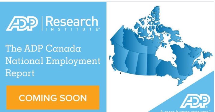 BillPggot's tweet photo. Proud moment at Canoe for ADP Canada with the launch of the National Employment Report! https://t.co/2eiMqcQ5e2