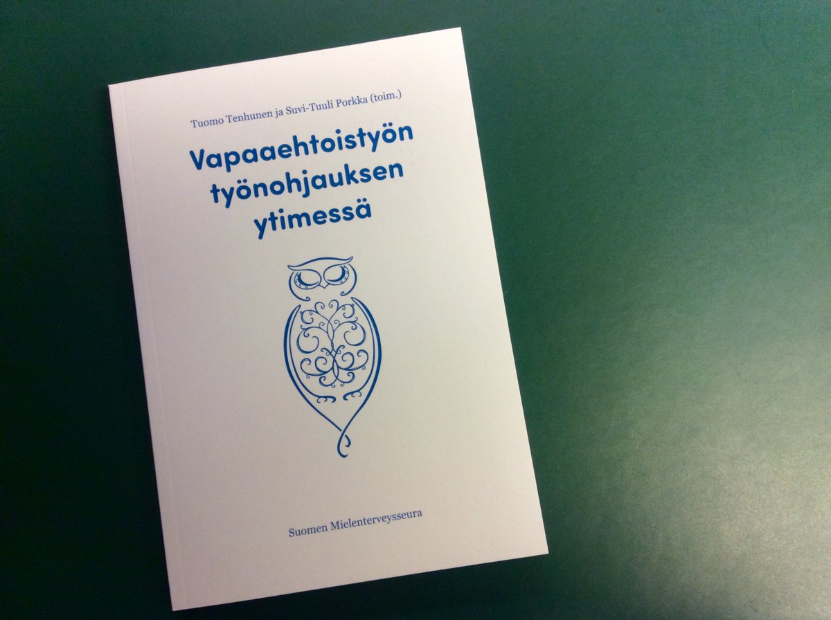 kaaksi4's tweet photo. Olen ylpeä yksikköni uudesta #vapaaehtoistyö'n #työnohjaus'ta käsittelevästä kirjasta, jossa avataan työnohjauksen teoriaa ja ilmiöitä! #mielenterveys.
Kirja tilattavissa https://t.co/sK5suLvFw5. https://t.co/XJvjmUeX0j