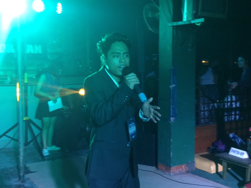 UPLBDevComSoc's tweet photo. ON STAGE: Julius Fetalvero performs Señorita.
#SICXV #Soundwaves2017 https://t.co/Lv9kk1S7BV