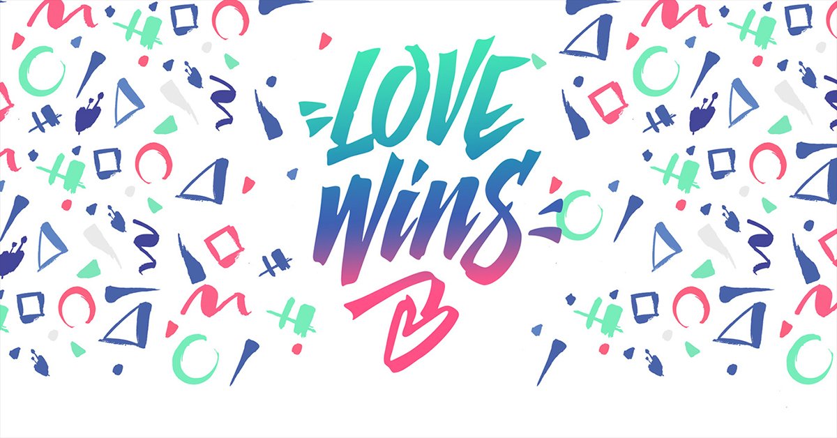 Nouvelle typo gratuite quotidienne dispo Love Wins !
#font #free #typography 
primgo.fr/typo-gratuite-…