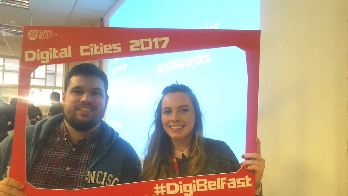 QUBWPU's tweet photo. "Hey Ryan Why did the chicken cross the web?"
"I don't know, Holly, why?"
"To get to the other site!"
#digiBelfast #digitalgarage https://t.co/RROSaR1g52