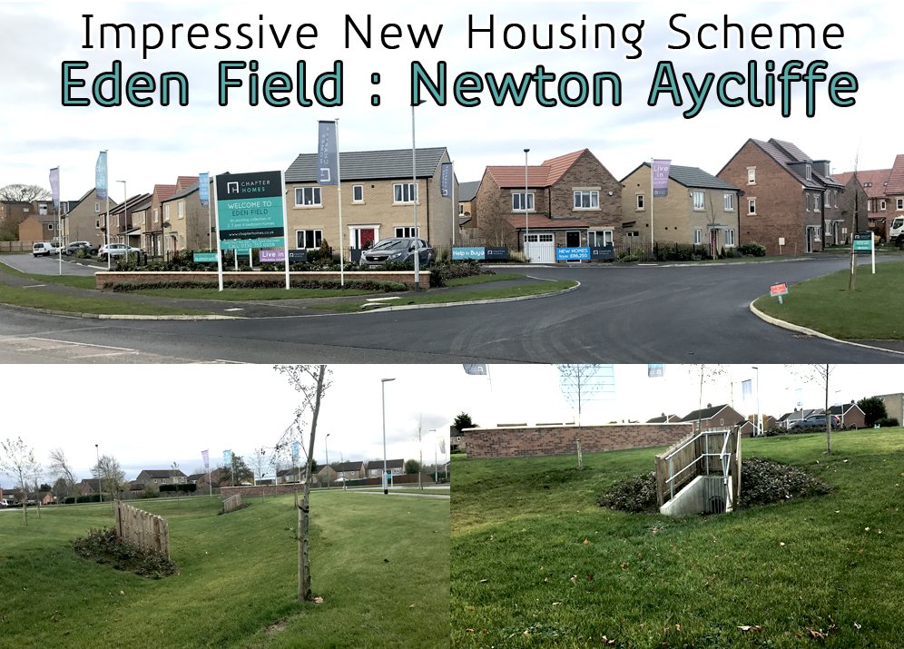 portlandconsult's tweet photo. New housing development in Newton Aycliffe is looking very impressive with Phase 1 now complete including SuDS basin,  Phase 2b currently handing over 16 of its 19 units and Phase 3 now underway with @Tolentplc #TolentLiving @ChapterHomes https://t.co/XQlOAwAPrS