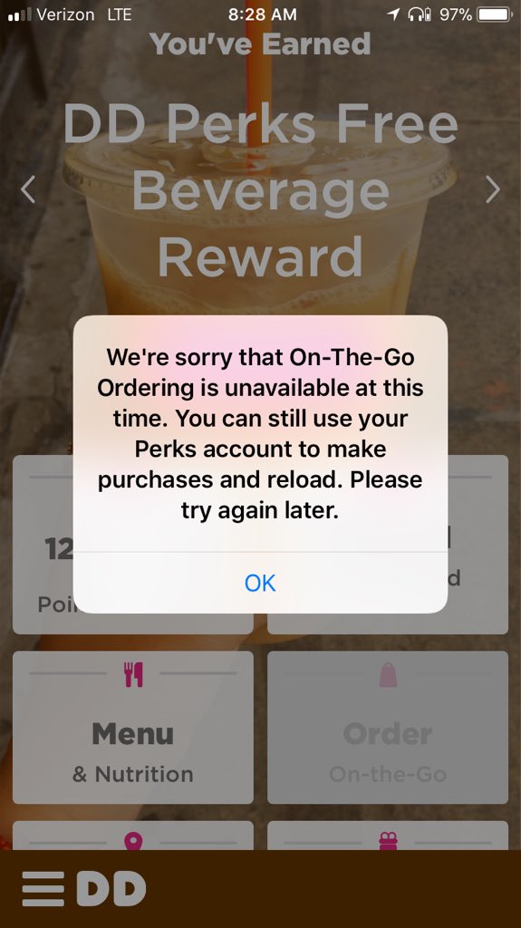 Joe_Martella's tweet photo. @DunkinNYTri *makes it more difficult to grab the ☕you love! #PerksWeek https://t.co/QEepib4s8a