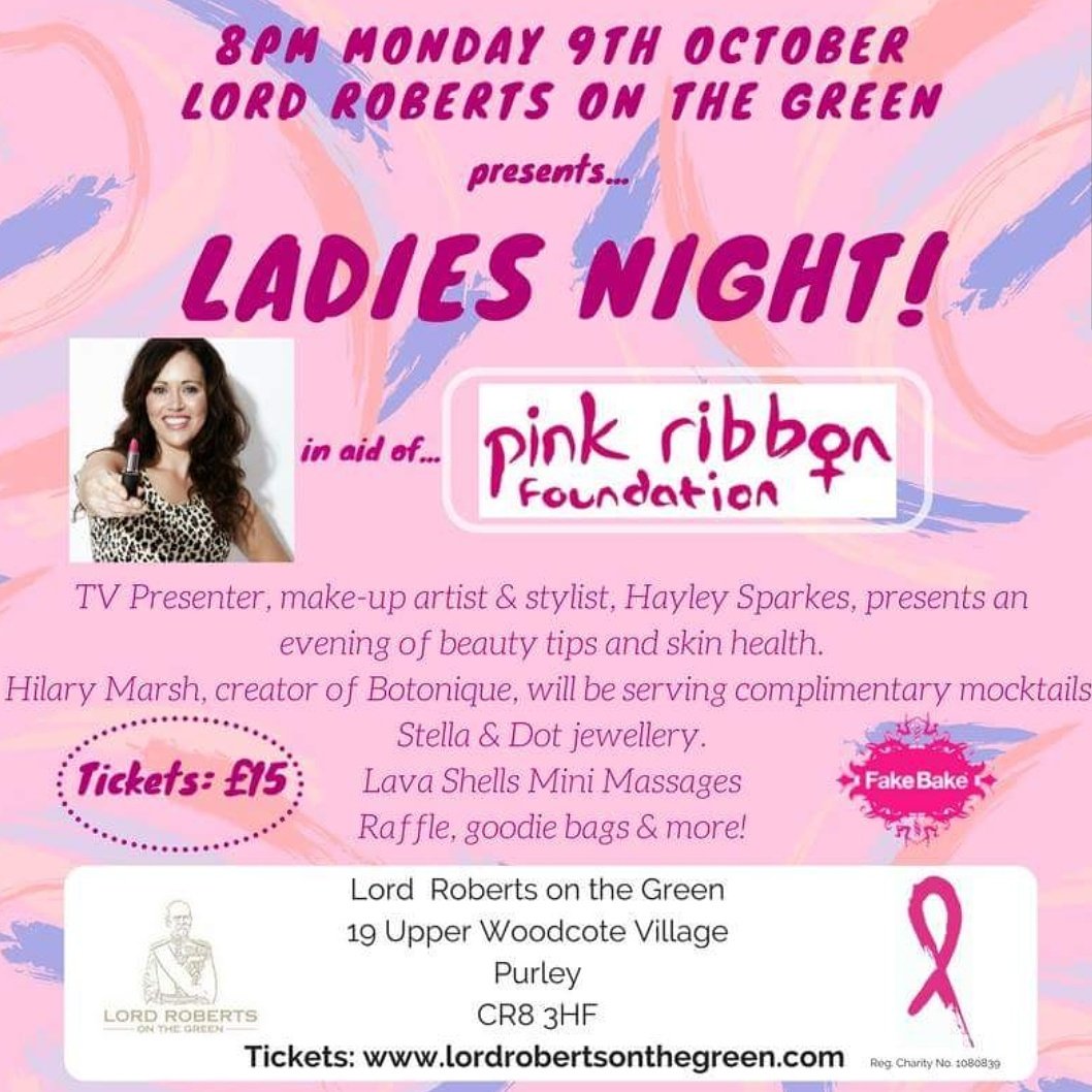 pinkribbonfound's tweet photo. Thank you to the lovely @laurahamiltontv and all the staff &amp; customers @LRPurley for raising £887 during #BCAM2017 to support those on a breast cancer journey! The #LadiesNight with @hayleysparkes was a huge success and we look forward to working with you again soon 💖 https://t.co/5rwgbuhp4C