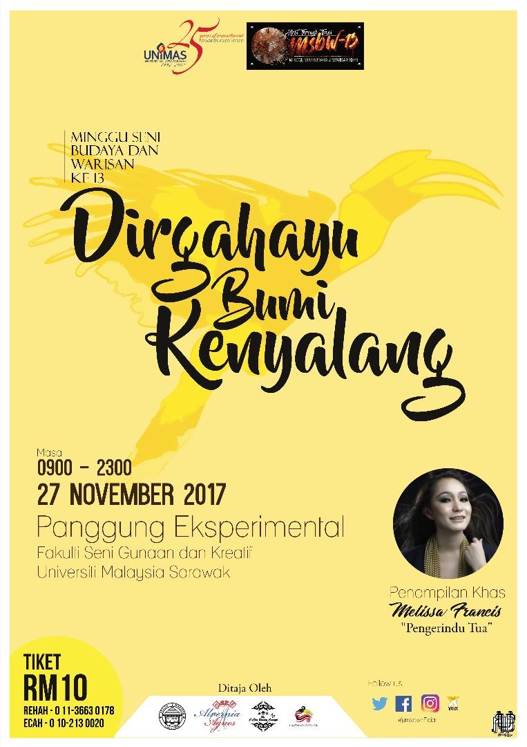 OfficialMSBW's tweet photo. DIRGAHAYU BUMI KENYALANG
#MSBW13
27/11/17 https://t.co/Ziktwm3zHA