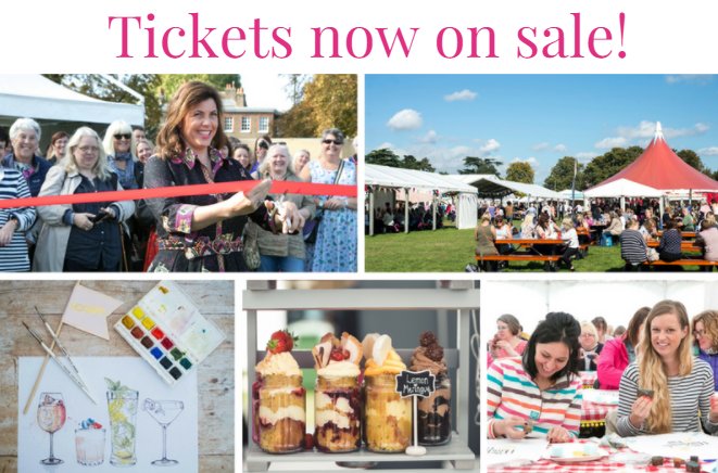 ✨ TICKETS NOW ON SALE! ✨Book your tickets before 15th December quoting EARLYBIRD and save £10 on your VIP tickets or £5 on your Full Experience tickets. You can also book over the phone on 0871 230 7153 - calls cost 13p per minute plus network extras. See you all in summer!