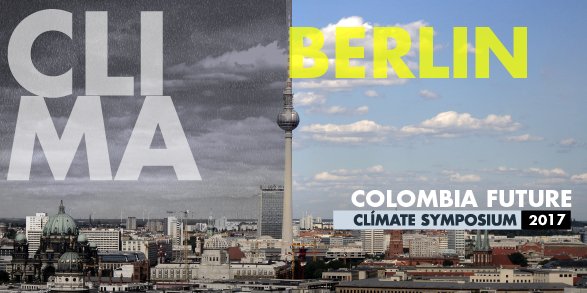 climate_future's tweet image. La gestión sostenible del agua en la ciudad de Berlín será uno de los temas del Foro Internacional Colombia Future Climate 2017.  #ClimaColombia.  Cupos limitados!  Regístrate gratis aquí docs.google.com/forms/d/e/1FAI…