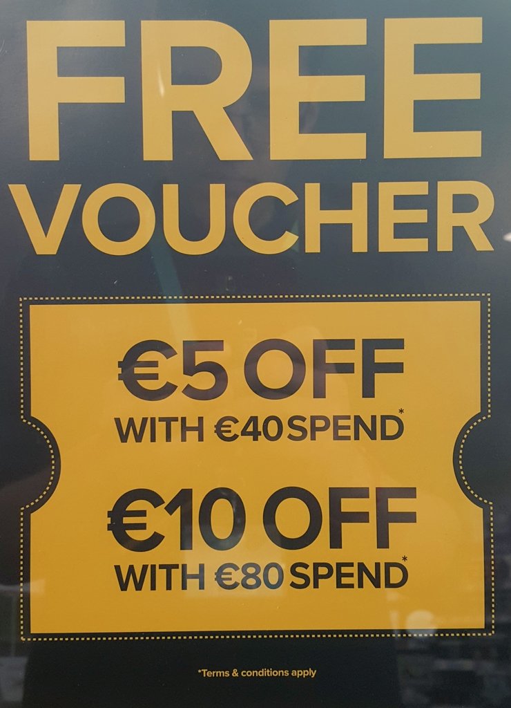 Black Friday is around the corner, now at Maplin spend €40 and receive €5 off voucher, spend €80 and receive €10 off voucher #BlackFriday #Maplin #Galway