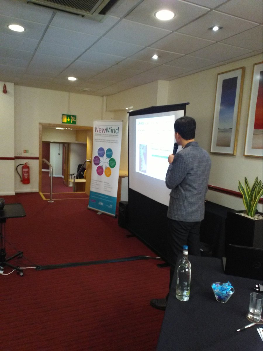 NewMindNetwork's tweet photo. Chi Hun Kim updates on text analytics work on CRIS EPR database @UK_healtex #NewMindMH https://t.co/MOIiZjmoru