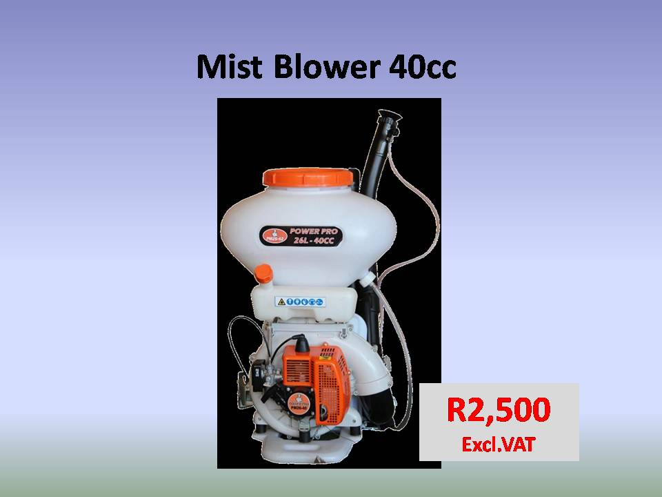 NigelTurfmaster's tweet image. BLACK FRIDAY SPECIAL!
MIST BLOWER:40 cc,0.75 kW / 1 HP,26 Liter,Chemical Tank,.PETROL WATER PUMPS:183 cc,3.75 kW / 5 HP,50 mm,Max Flow Rate:550 l/min. .PETROL 4-STROKE ENGINE:183 cc,Shaft size: 19 mm,5 HP / 3.75 kW, TRACTOR MOUNTED POST HOLE DIGGERS:00 mm Drill Bit included