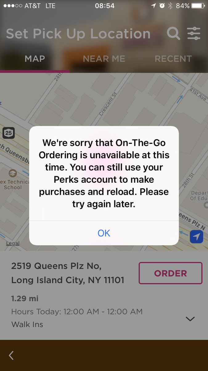 Gwittty's tweet photo. Hey @DunkinDonuts way to bait and switch your DDPerks week promotion by having the on the go orders not work. I hope you pick another day so we can all get the awards you promised today. #ddfail https://t.co/patsyXpL8O