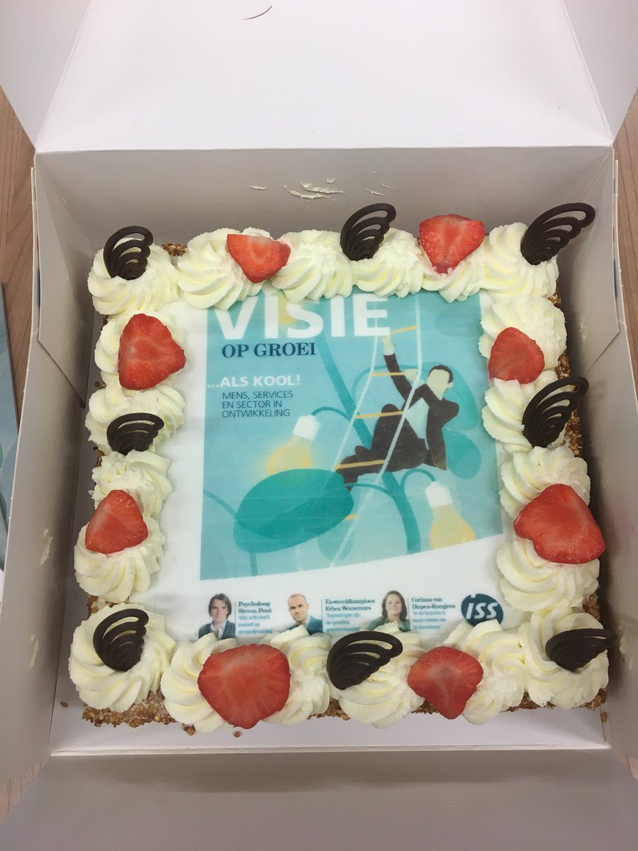 Dank  <a href="/mooimag/">mooi mag.</a> voor weer een prachtig magazine vol inspirerende interviews en artikelen (over het thema groei) en dank ook voor de heerlijke taart! #visieopgroei #smullen