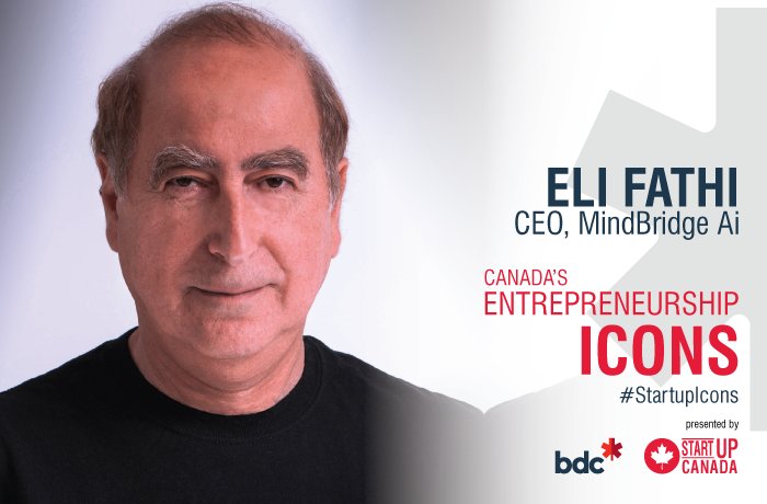 mindbridge_ai's tweet image. &quot;Focus on your goals and objectives.” @mindbridge_ai CEO @oiqeli , #StartupIcon at bit.ly/StartupIconEli… #GEW2017