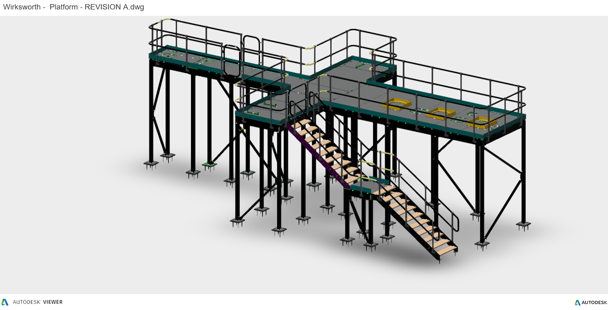 GWH_FABRICATION's tweet photo. Final design submission Just awaiting client approval prior to production for December Delivery.

 For further informationmail kim@gwhfabs.co.uk 

#GMS #PLATFORM #CE #FABRICATION #STEEL #METALWORK https://t.co/GqFcMiiKZO