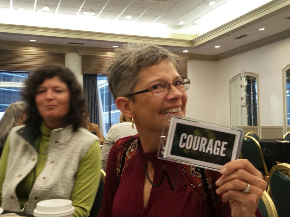 seely_doug's tweet photo. Talking about courage at breakfast! #treeyourcity https://t.co/zMCajqqqPO