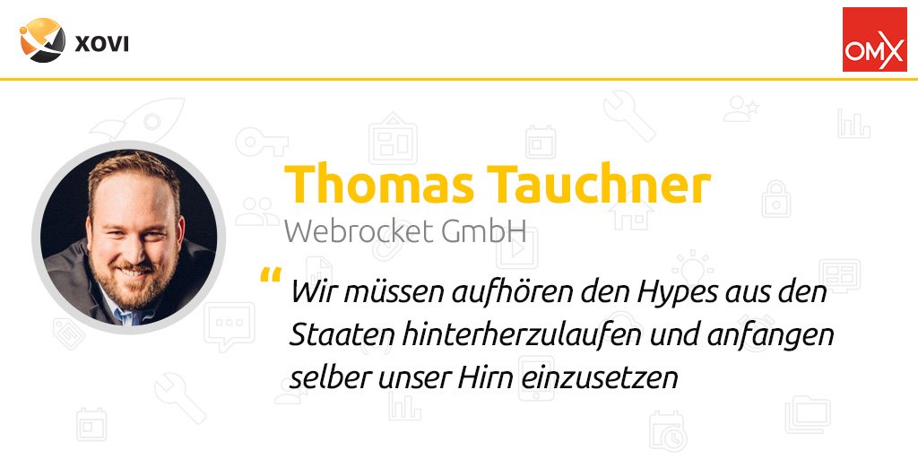 xovitool's tweet photo. Genug von Big Data? Es wird Zeit für Smart Data! Thomas Tauchner zeigt einen sehr interessanten Ansatz. #OMXat #seokom #XOVI #OMX #bigdata #smartdata #marketing #onlinemarketing https://t.co/VOWYKsZ3nJ