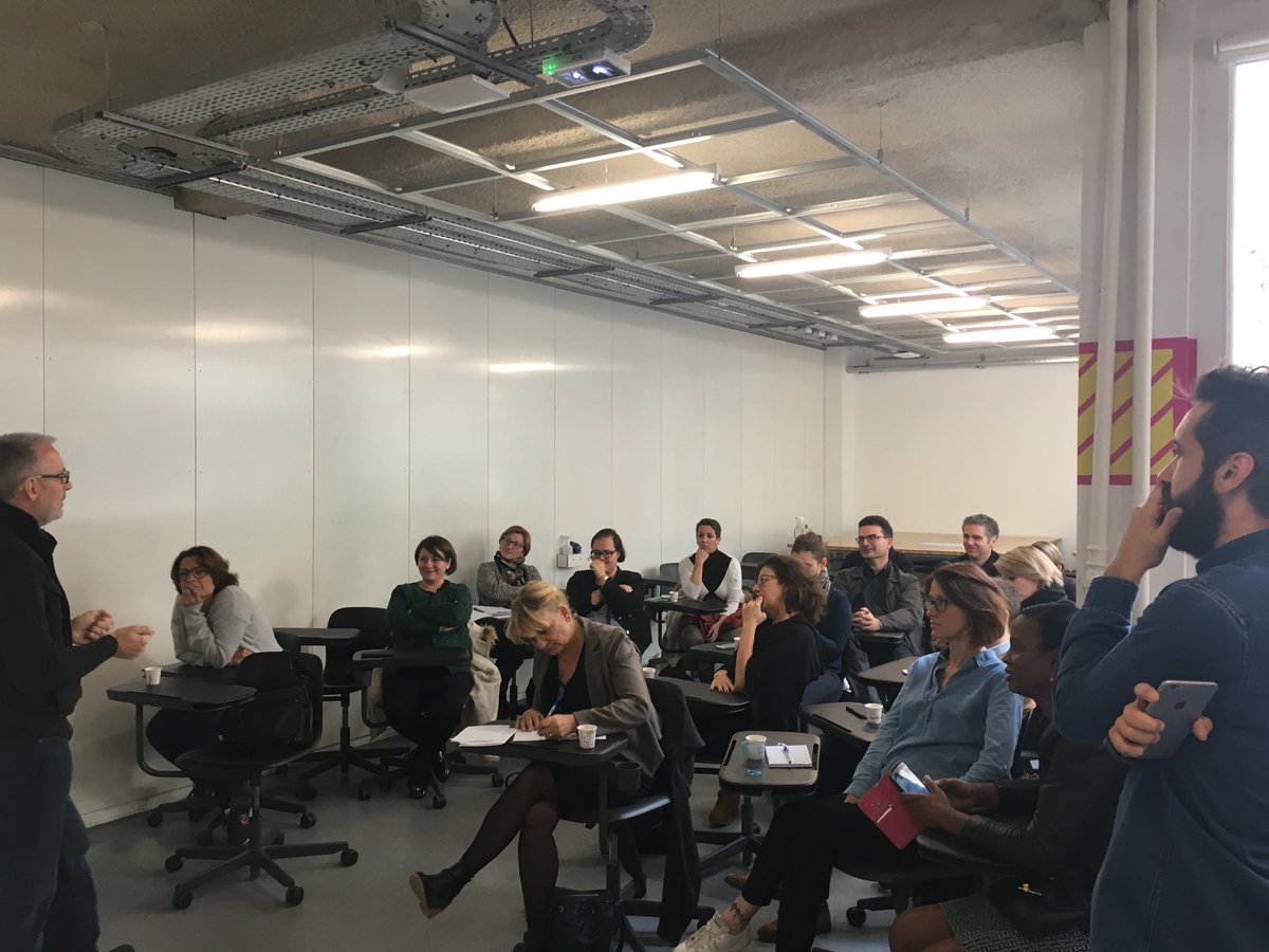 mylearningexp's tweet image. #learningexpedition @_Groupe_Korian en visite au @libertelivinglab, merci @Rudy_Cambier @phlusseau pour votre énergie collaborative