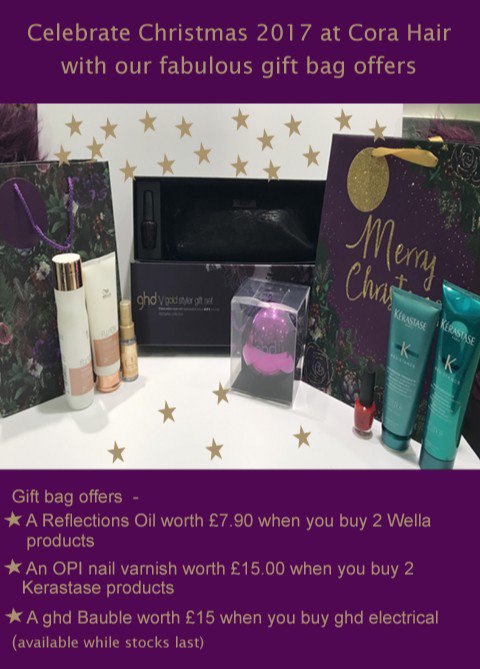 corahairbeauty's tweet photo. Happy Gifting! Free gift with purchases from @WellaPro @KerastaseUK &amp; @ghd at @corahairbeauty Treat your loved one &amp; yourself! Hurry! Limited Availability! #OilReflections #OPI #ghdnocturnecollection @ShoppingInBham @GWABirmingham https://t.co/pn4RVetUEH