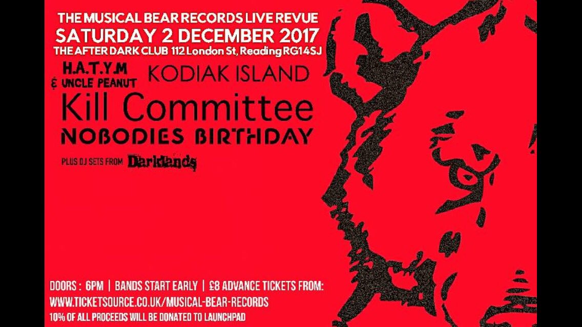 Ere’s where yers can see me n <a href="/HATYMpunk/">@herearetheyoungmen</a> <a href="/KillCommittee/">Kill Committee</a> <a href="/KodiakIsland1/">Kodiak Island</a> <a href="/NobodiesBday/">NOBODIES BIRTHDAY</a> @DarklandsUK 
Tickets ticketsource.co.uk/event/FDFJHD