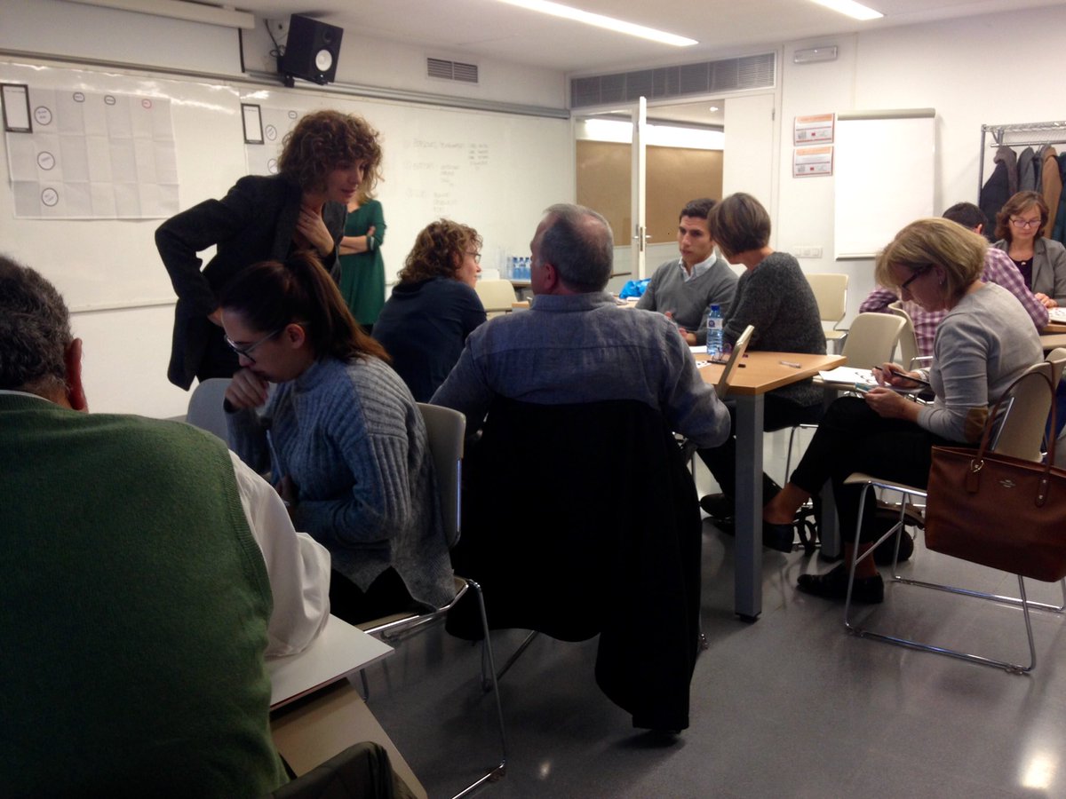 OliviaPaton's tweet photo. Inspiring workshop on city ambassadors with municipalities from Barcelona region #InternacionalDiba @diba https://t.co/yKIS7zbtL2