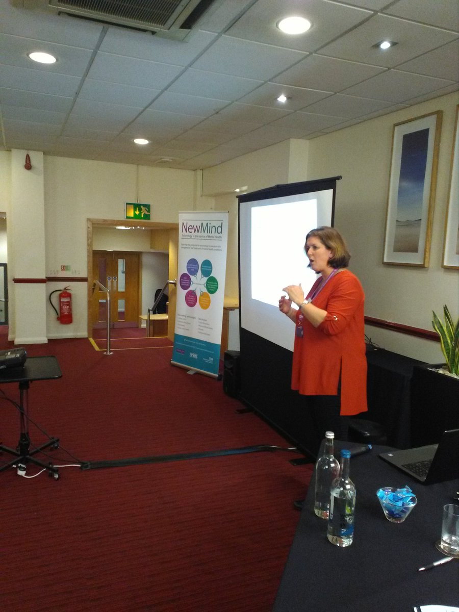 NewMindNetwork's tweet photo. Francine Jury from one of our recently funded projects provides intro to 'Digital Biomarkers for Dementia research' #NewMindMH https://t.co/SUHJ3V44TA