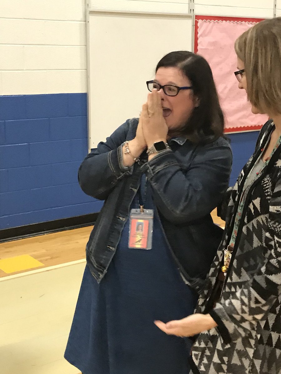 HVES_Hawks's tweet photo. Proud of our amazing technology teacher Pam Huppman for receiving a TeacherPreneur Grant this morning!! We are so blessed to have her! https://t.co/b7zBC68INA