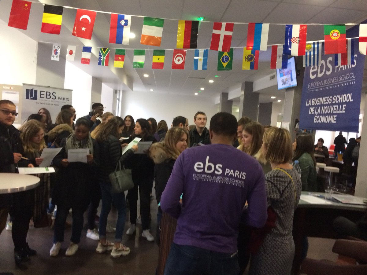 ebs_Paris's tweet photo. #InternationalDay 🌍Aujourd’hui @ebs_Paris a le plaisir de recevoir ses universités partenaires sur son campus. Bienvenue ! #StudyingAbroad #PartnerUniversities #AcademicExchange #International #Erasmus+ #worldwide #2017 #campuseiffel #Paris https://t.co/jnMGMND024