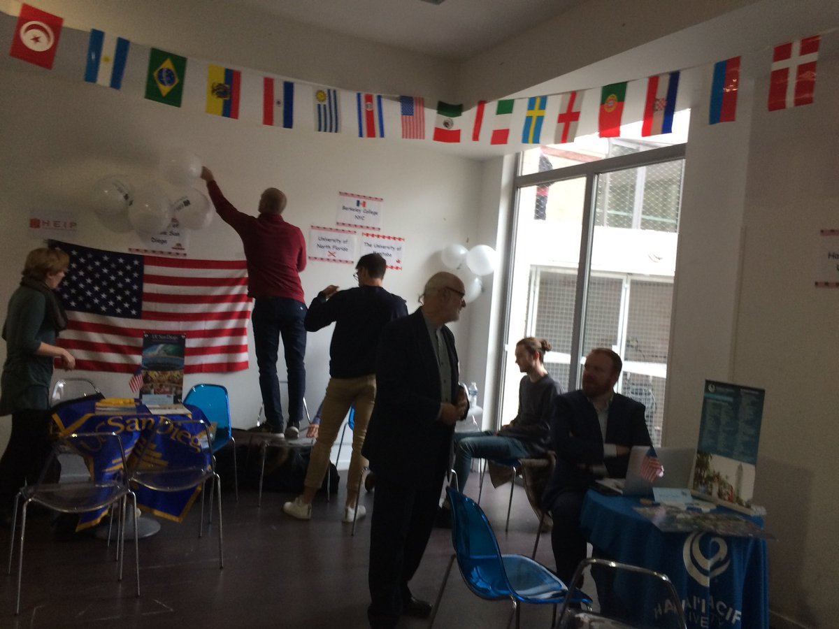 ebs_Paris's tweet photo. #InternationalDay 🌍Aujourd’hui @ebs_Paris a le plaisir de recevoir ses universités partenaires sur son campus. Bienvenue ! #StudyingAbroad #PartnerUniversities #AcademicExchange #International #Erasmus+ #worldwide #2017 #campuseiffel #Paris https://t.co/jnMGMND024