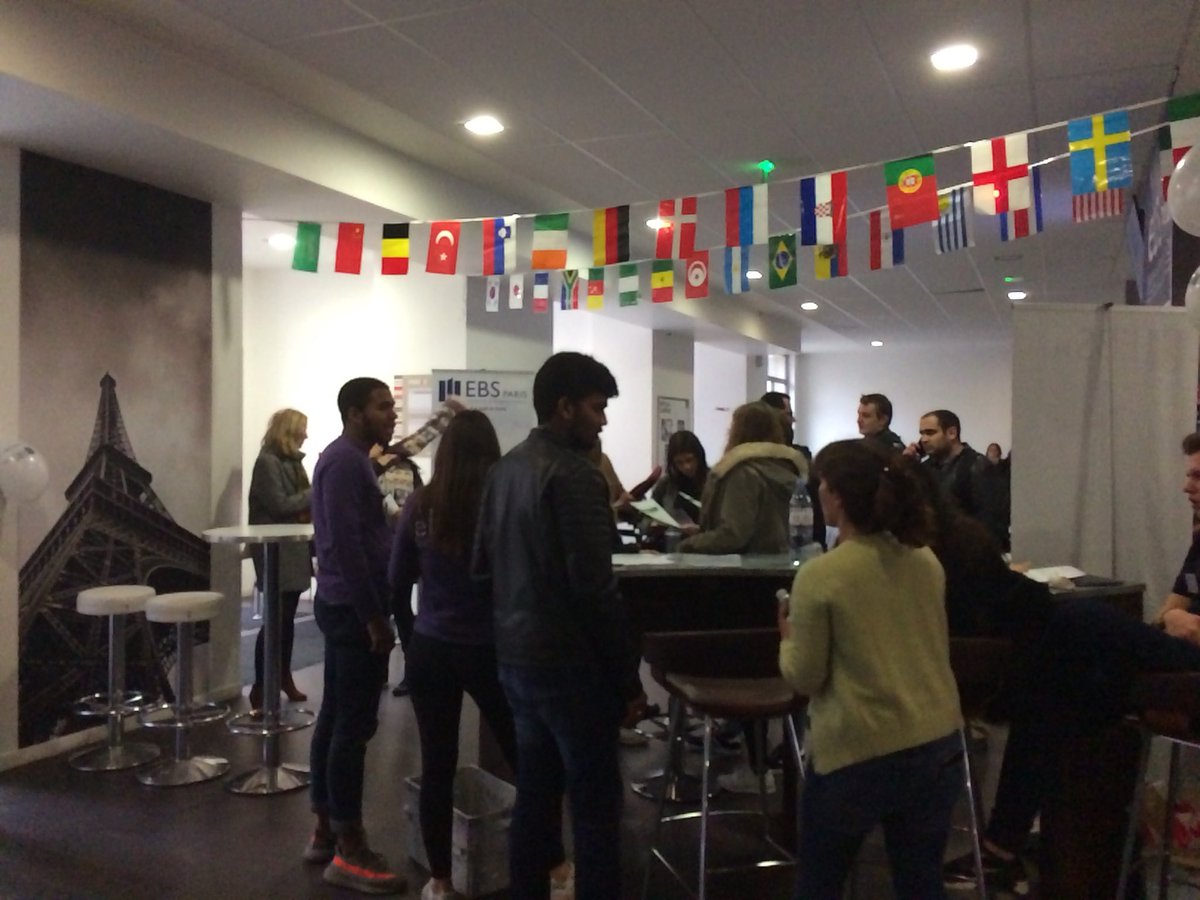 ebs_Paris's tweet photo. #InternationalDay 🌍Aujourd’hui @ebs_Paris a le plaisir de recevoir ses universités partenaires sur son campus. Bienvenue ! #StudyingAbroad #PartnerUniversities #AcademicExchange #International #Erasmus+ #worldwide #2017 #campuseiffel #Paris https://t.co/jnMGMND024
