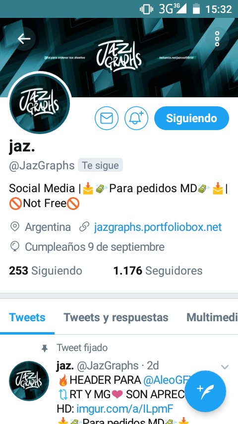 CriissGFX's tweet photo. Gente estoy preparando mi nuevo canal, en la comunidad de cod, con los diseños de @JazGraphs 😋
Diseños muy buenos, demasiado bueno para los precios que tiene!
Humilde, puedes hablar con el tranquilamente que no te contesta bordemente, sin cansosear claro.
¡RECOMENDADO AL 100%! https://t.co/h2luo8Bjy0