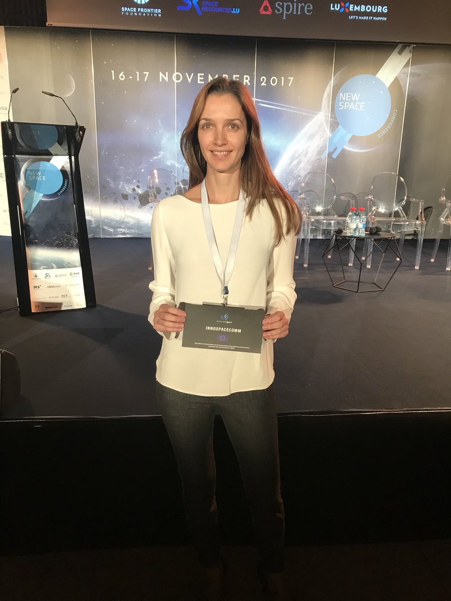 EnduroSat's tweet photo. @endurosat team joined #NewSpaceEurope event #innospacecomm #cubesat https://t.co/Pok3YJqS5B