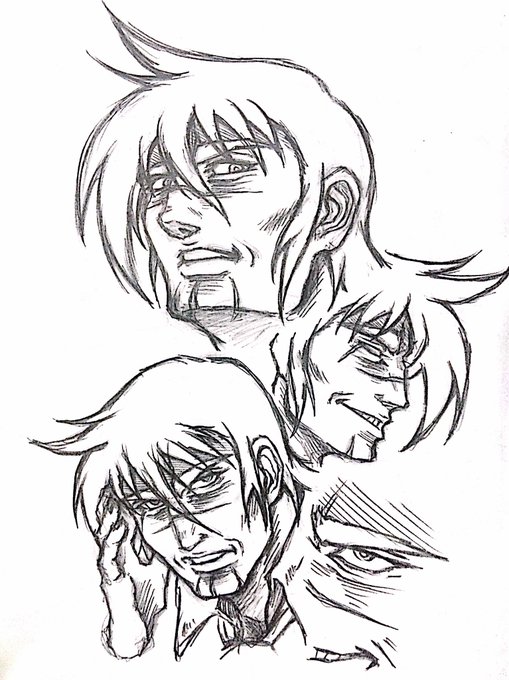 僕だって本当は格好良い隼人も描きたいんだ 