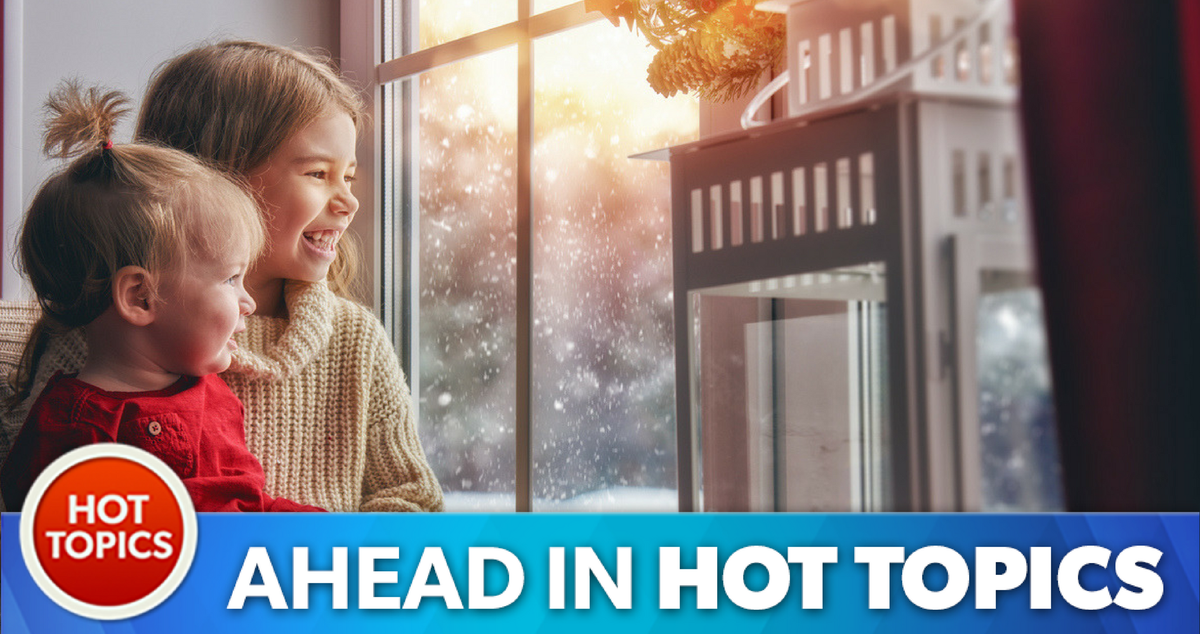 TheView's tweet photo. Ahead in #HotTopics: Do you think it's too early for holiday music? Why or why not? Tweet us your take. https://t.co/gtn8nXyDRL