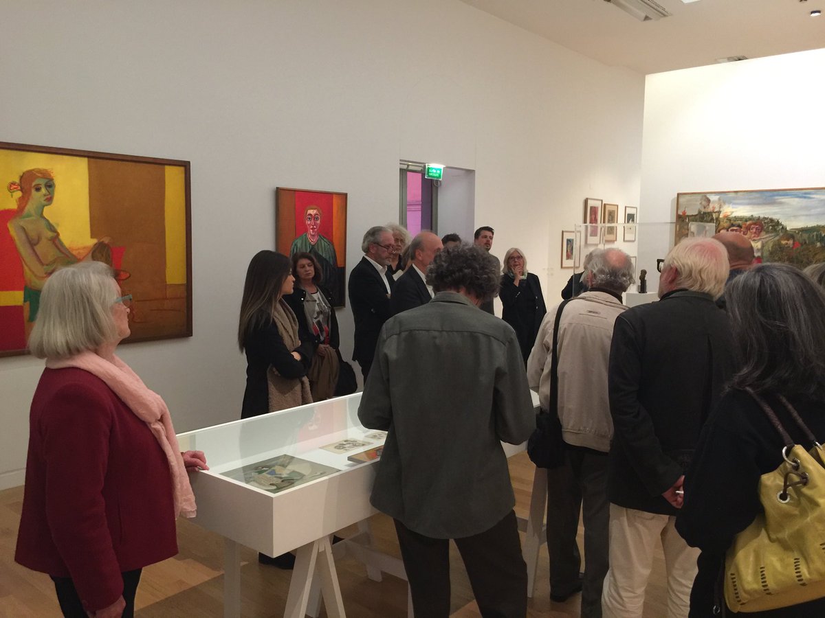 museegranet's tweet photo. Visite de presse en cours de l'exposition #talcoat au #museegranet ... ouverture samedi au public. https://t.co/uZjWuLfiQq