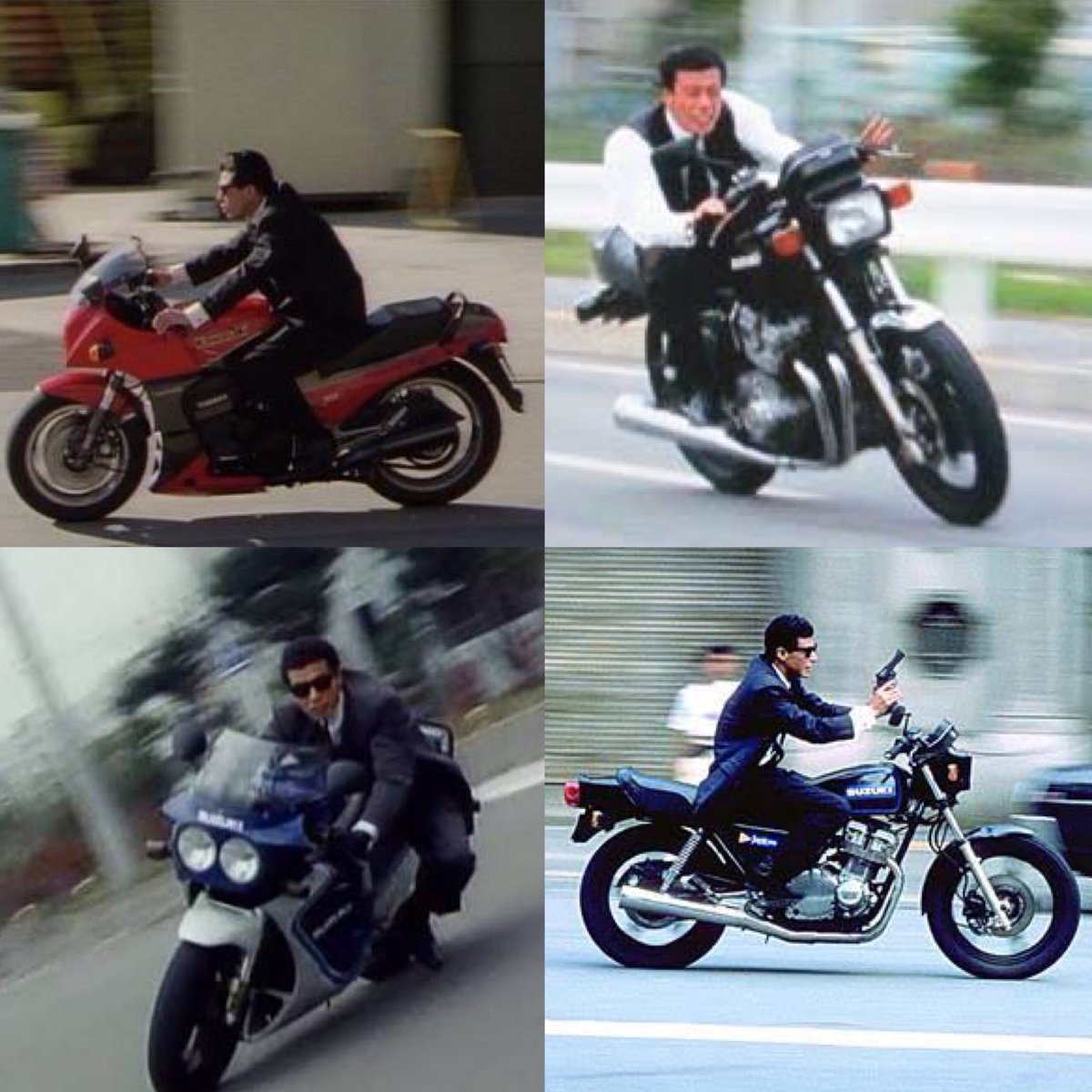 舘ひろしってスズキかハーレーしか乗らないと思ったらカワサキニンジャ