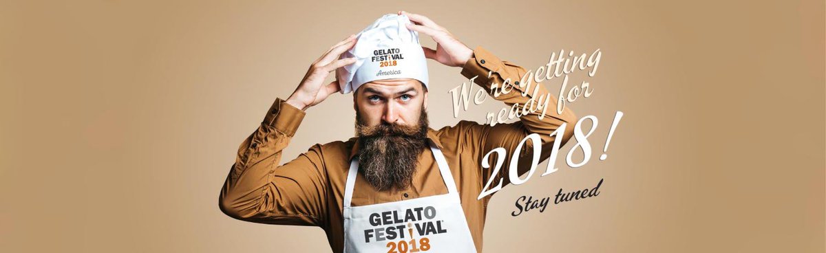 GelatoFestUS's tweet photo. We are preparing for a fantastic new year, filled with incredible moments and delicious gelato! Stay tuned for updates on Gelato Festival America 2018. https://t.co/irenGAveYo
